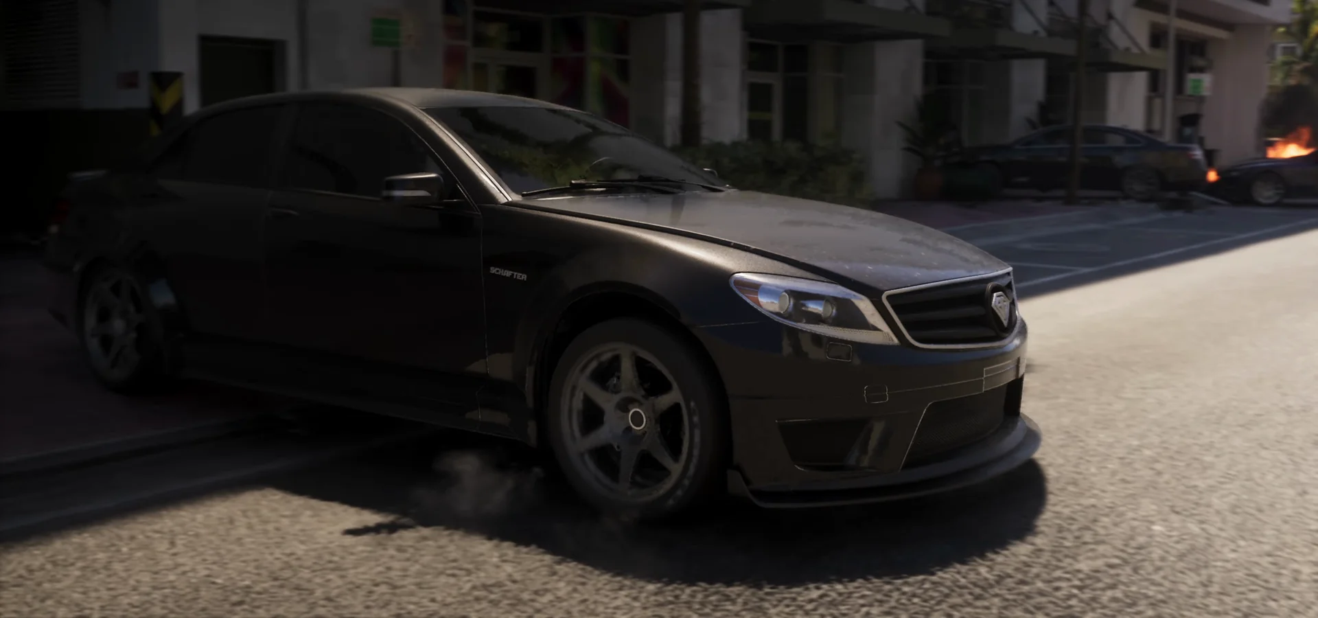 Benefactor Schafter in official GTA 6 media