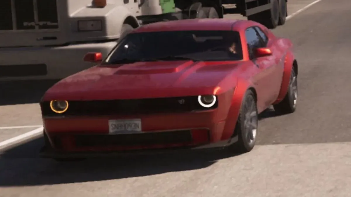 Bravado Gauntlet Hellfire in official GTA 6 media
