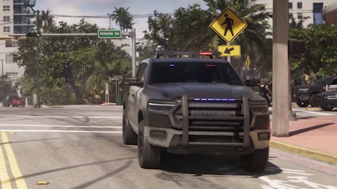 Bravado Police Bison 1600 in official GTA 6 media