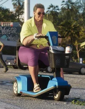 Pomazoom Mobility Scooter in official GTA 6 media
