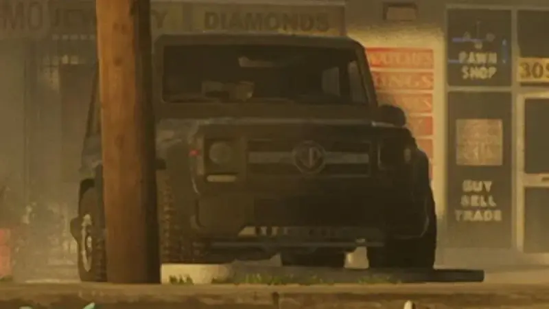 Benefactor Dubsta in official GTA 6 media